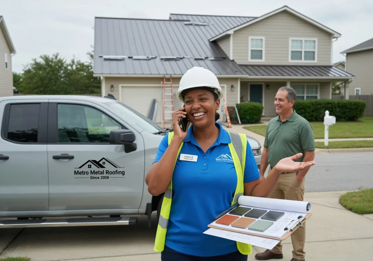 Storm Damage Metal Roof Repair in Wakita, OK